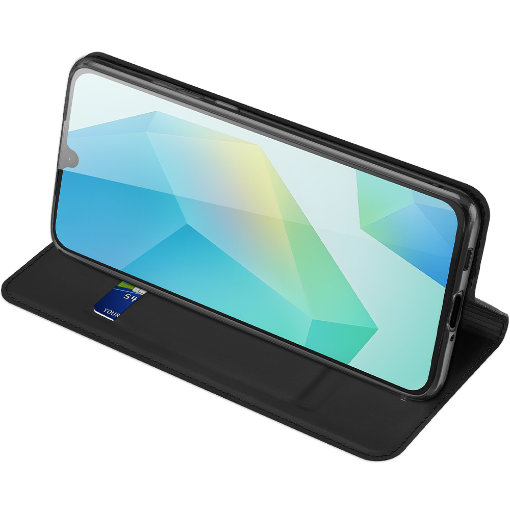 Etui z klapką Dux Ducis Skin Pro do Galaxy A17 5G, czarne